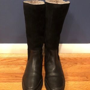 Frye Gemma Tall Shearling Boots